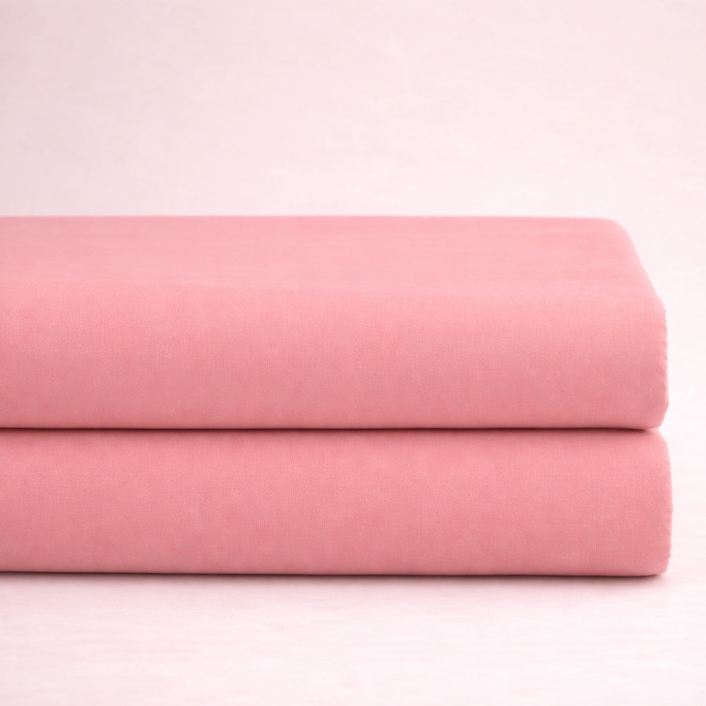 Σεντόνι Υπέρδιπλο 220x250cm Dusty Pink, 100% Βαμβάκι 133716