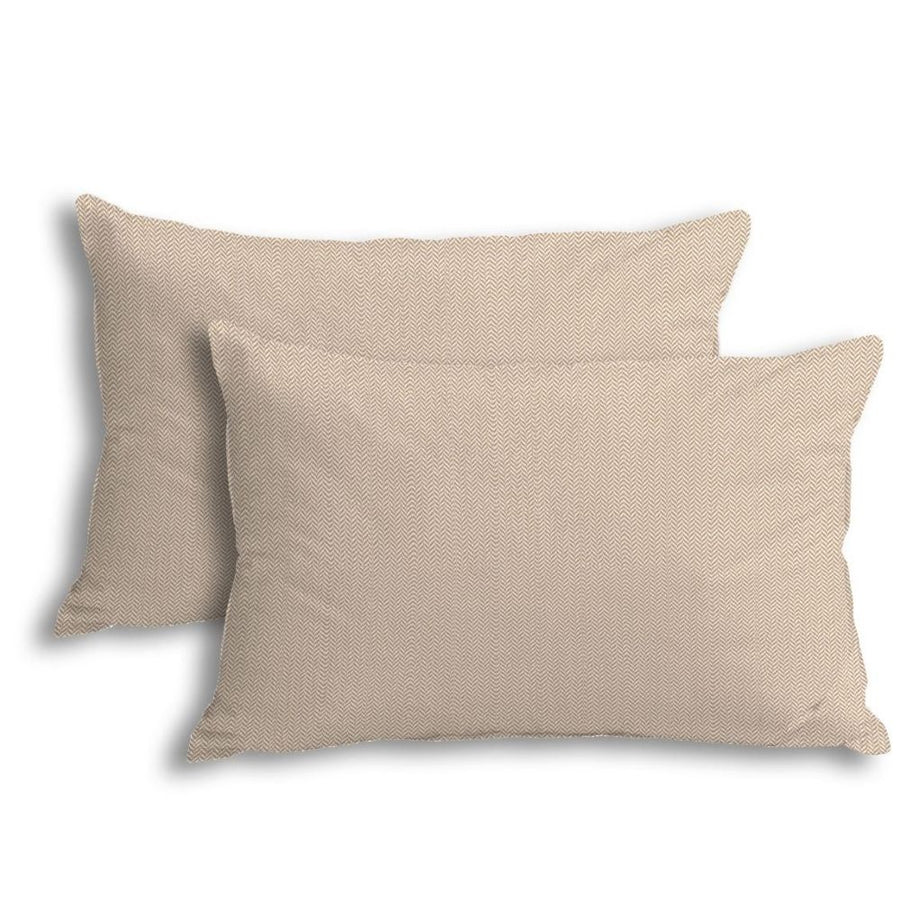 Casanova Μπεζ - Σετ Μαξιλαροθήκες 100% Βαμβάκι 50x70cm 14578-8