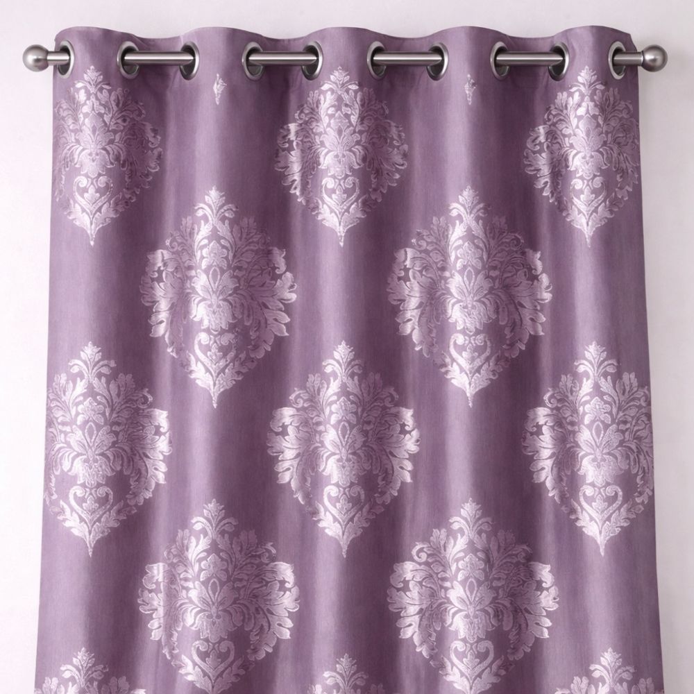Luxury - Κουρτίνα Σκίασης Μωβ Με Κρίκο Υ270ΧΦ280cm A151-6