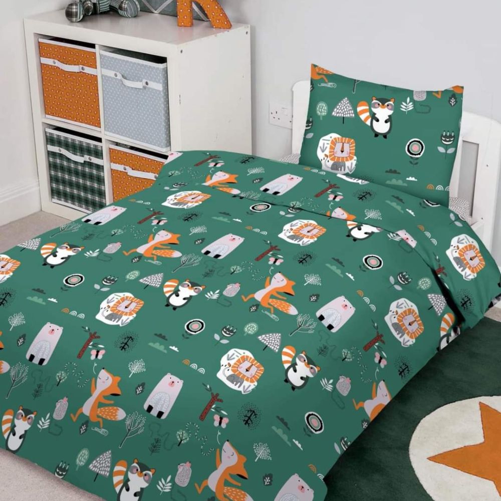 Zoo Σετ Πάπλωμα Ημίδιπλό 160x240cm 100% βαμβάκι D-21059