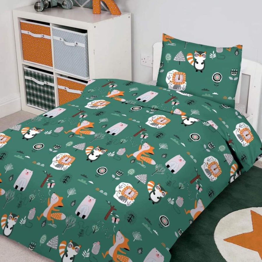 Zoo Σετ Παπλωματοθήκη Ημίδιπλη 160x240cm 100% βαμβάκι P-21059 — 1