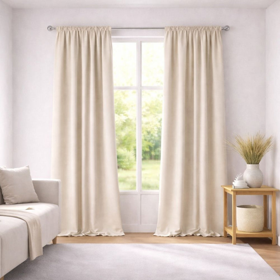 Dellia Κουρτίνα Σκίασης Εκρού Με Τρέσα Υ270xΦ280cm 420-1 — 1