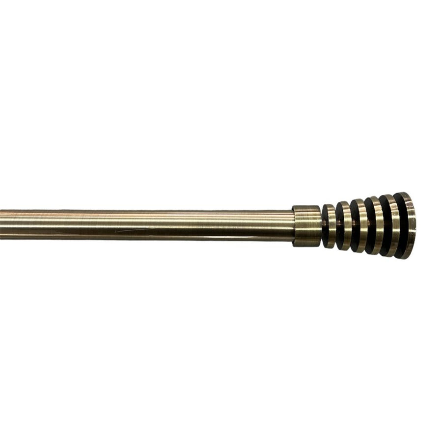Μονό Κουρτινόξυλο Χρυσό 160 εώς 310 cm 28mm 67892 — 1