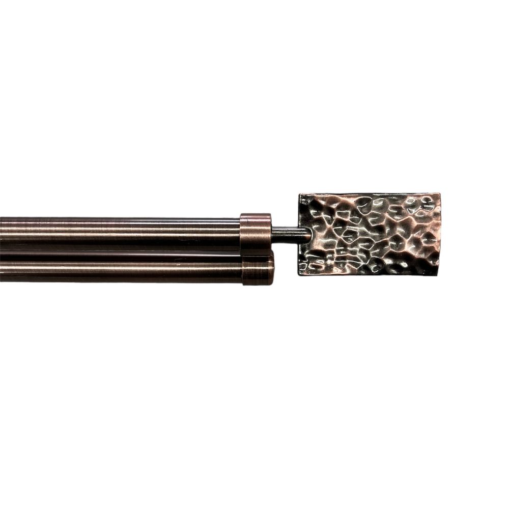 Διπλό Κουρτινόξυλο Μπρονζέ 160 εώς 310 cm 19mm 68504