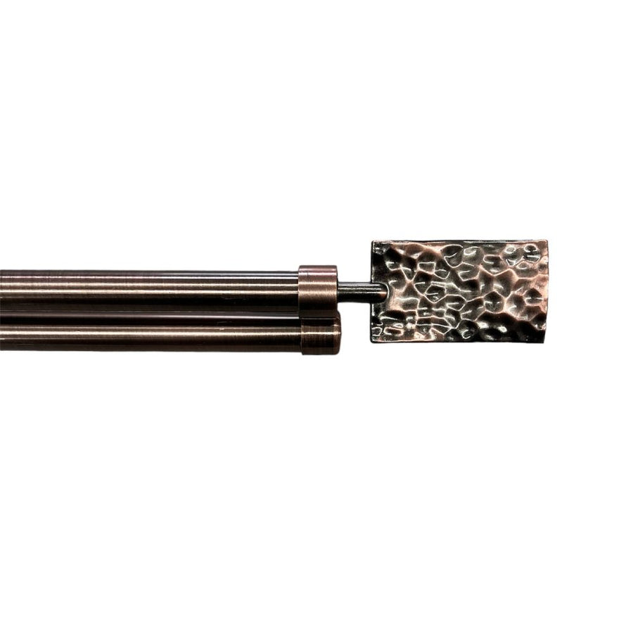 Διπλό Κουρτινόξυλο Μπρονζέ 120 εώς 200 cm 19mm 69504 — 1