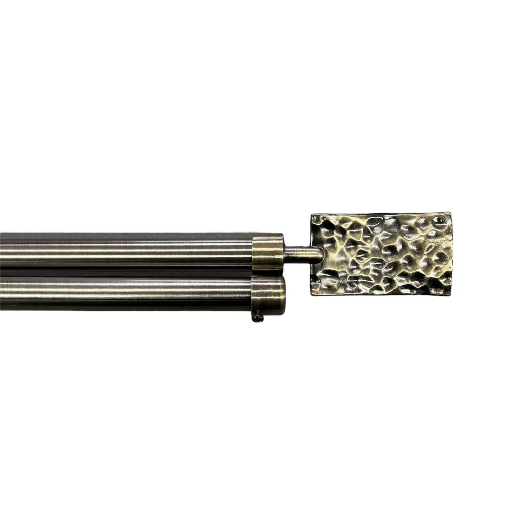 Διπλό Κουρτινόξυλο Χρυσό 160 εώς 310 cm 19mm 68505
