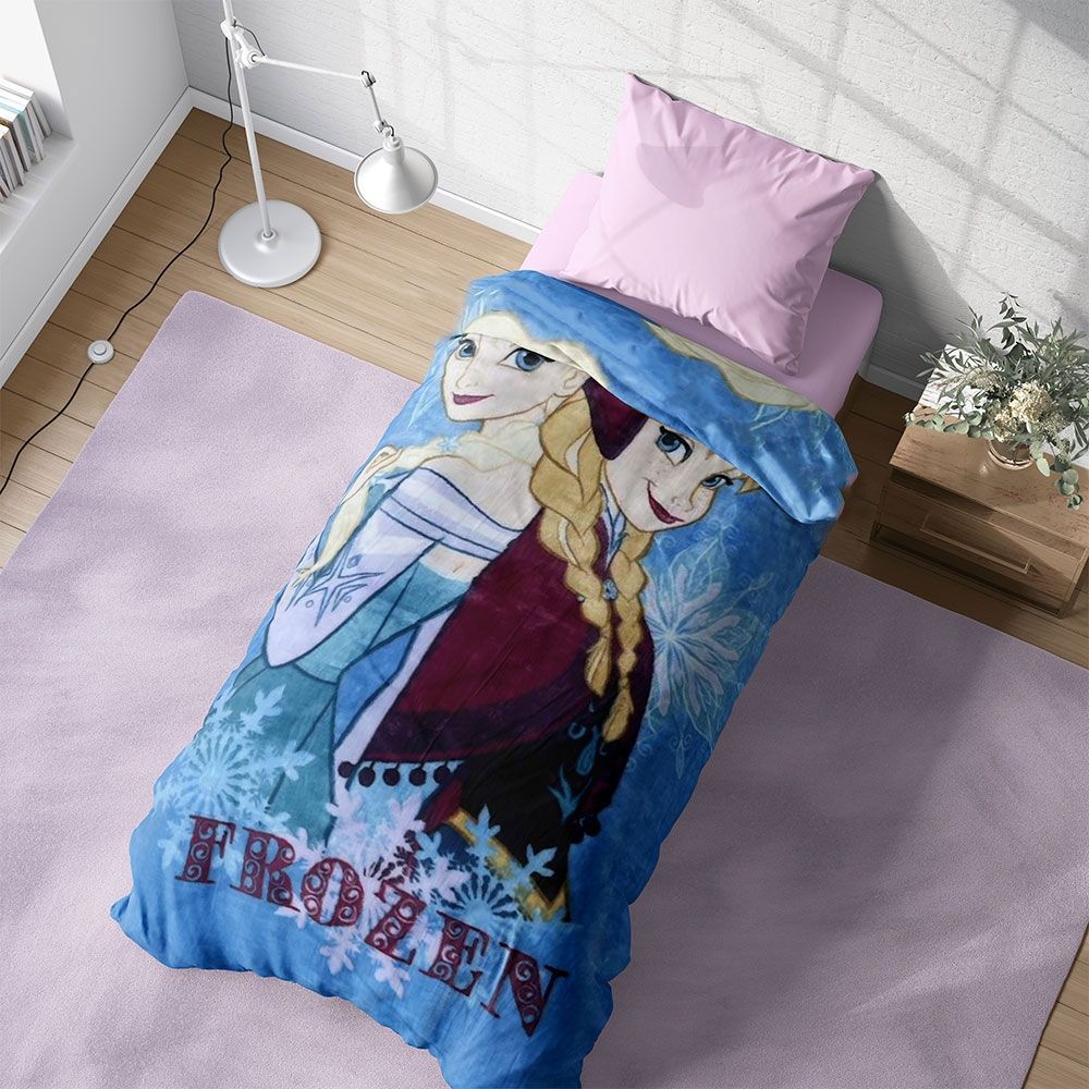 Frozen Ισπανική Κουβέρτα Βελουτέ 160Χ220cm 772-F