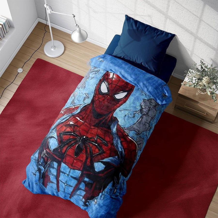 Spiderman Ισπανική Κουβέρτα Βελουτέ 160Χ220cm 773-SP — 1