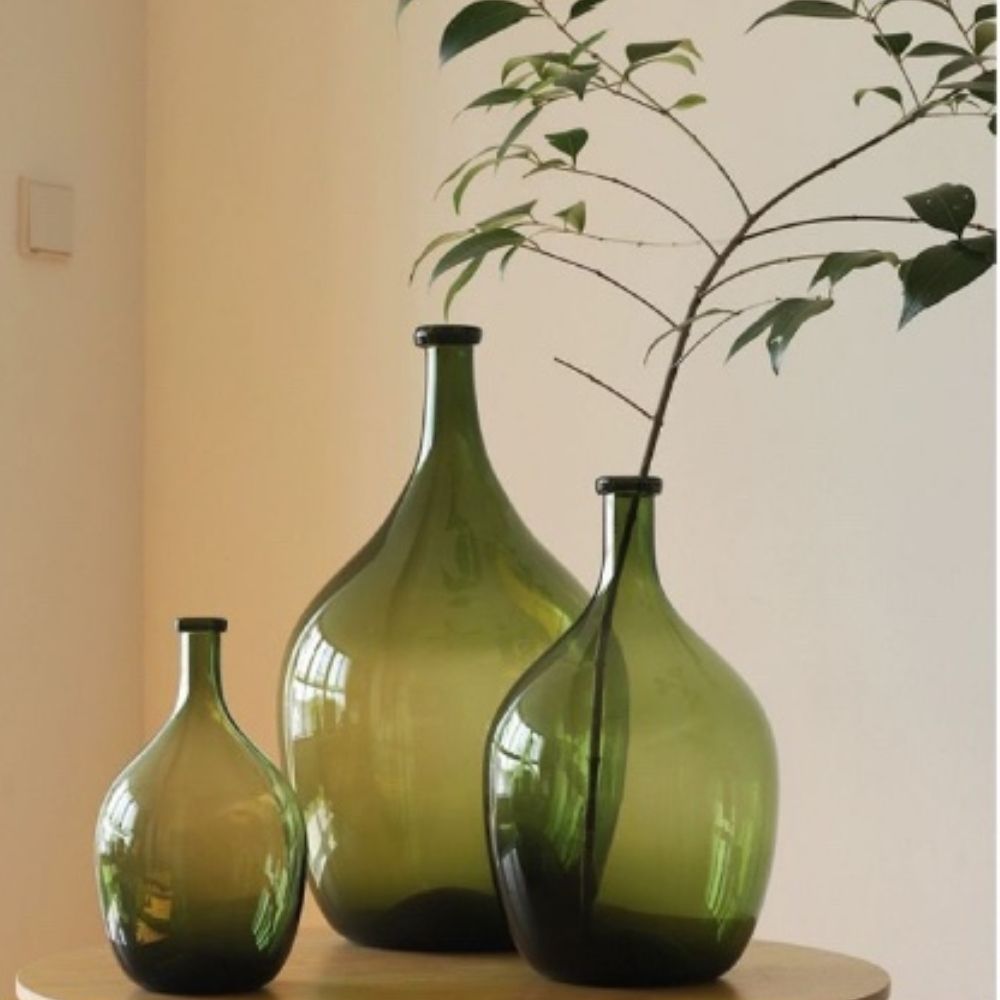 Διακοσμητικό Γυάλινο Βάζο Y29xΠ16cm 86216