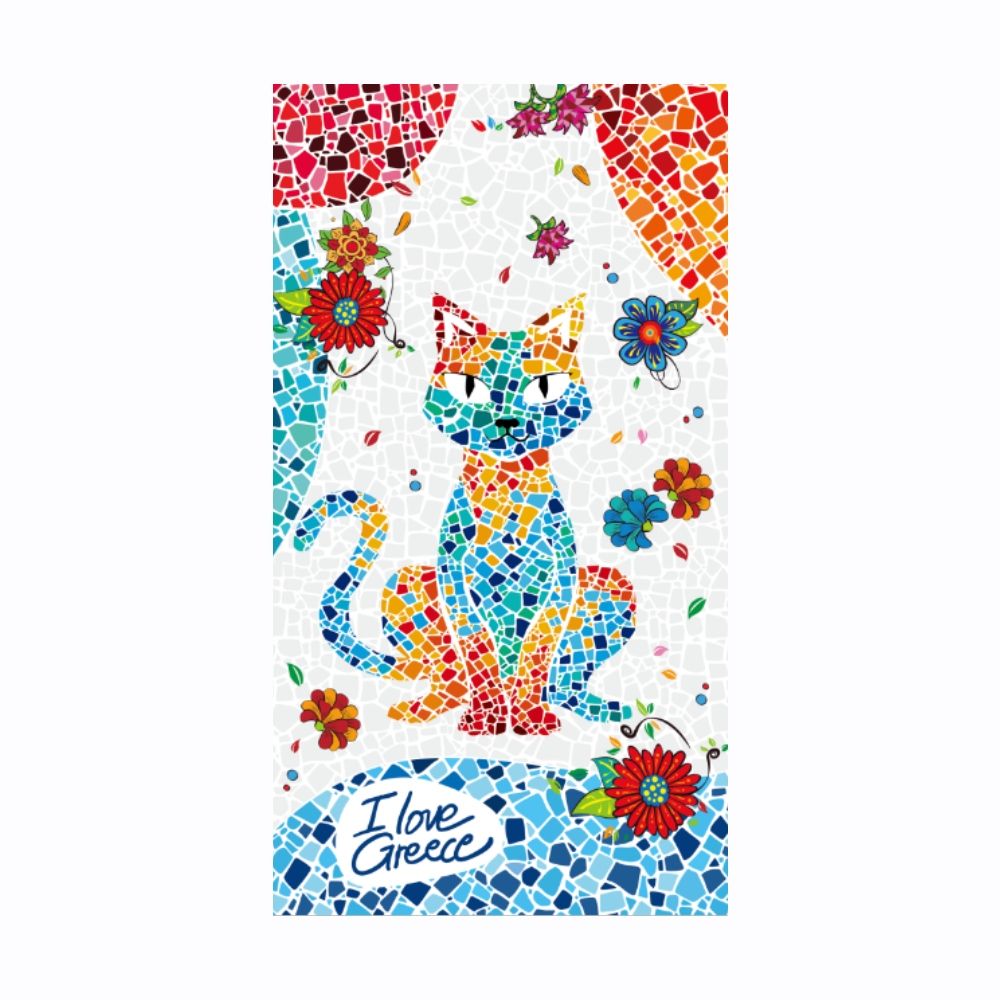 Πετσέτα Θαλάσσης 100% microfiber 350gsm 90x160cm AST-02