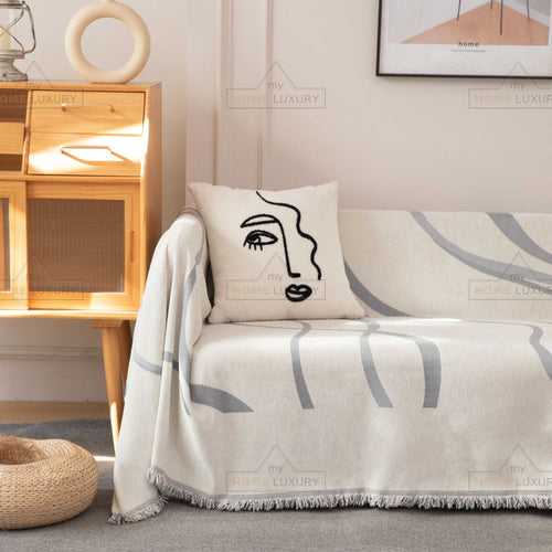 Michel - Ριχτάρι 180x240cm Μπεζ Γκρι C8-11240 — 2