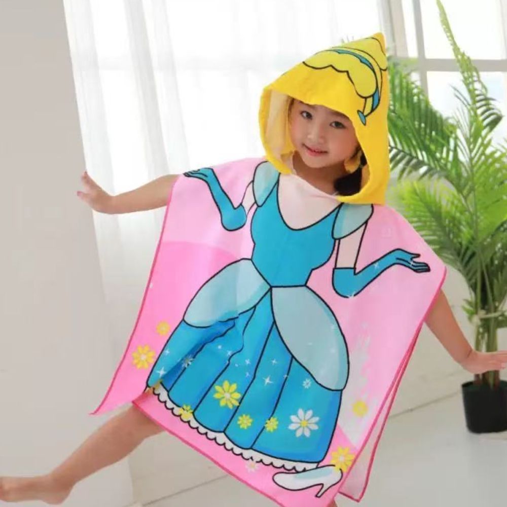 Παιδικό Πόντσο (60x120) 100% Microfiber KT-03