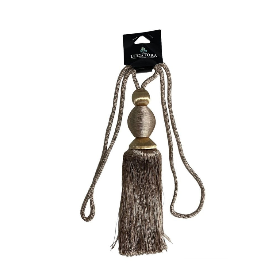 Cone Δέστρα Φούντα Μπεζ 50cm L0332-2 — 1