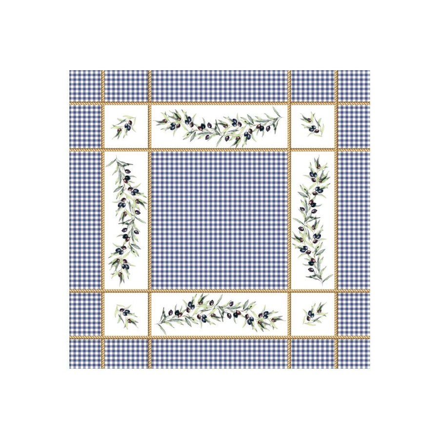 Τραπεζομάντηλο Λινό Αλέκιαστο 90x90cm TB-029090 — 1