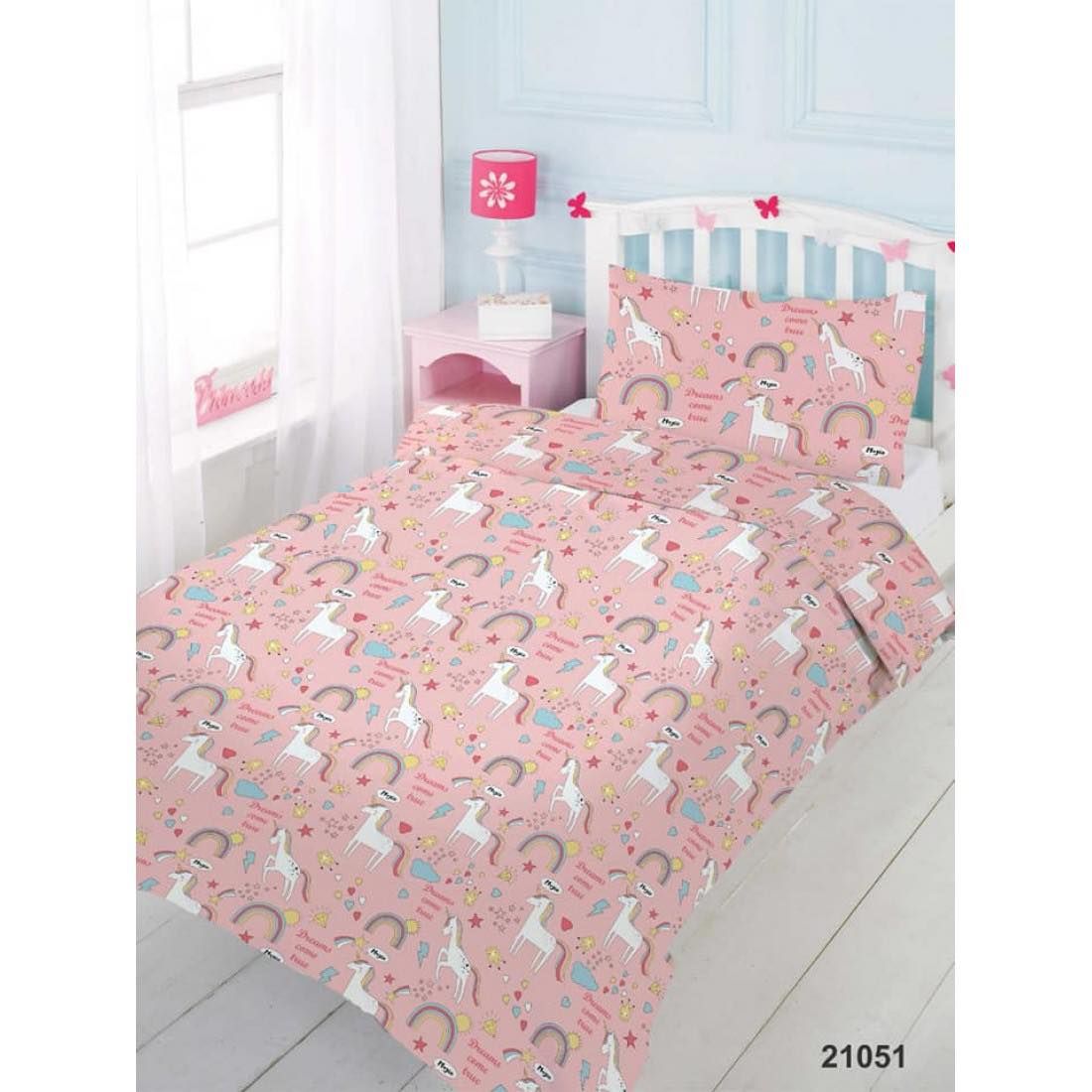 Unicorn Σετ Σεντόνια Μονά 160Χ240cm 21051