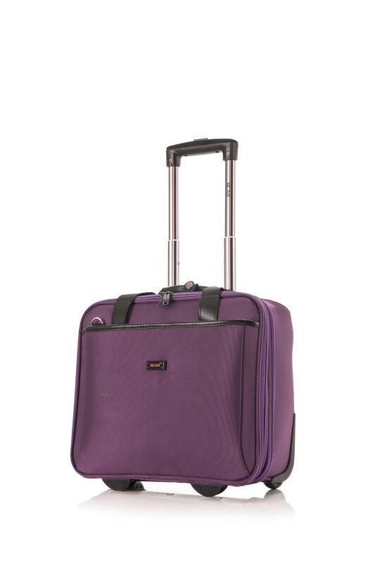 Βαλίτσa trolley με 2 ρόδες ταξιδίου μωβ ( 36Y x 42Φ x 14Β ) VT06 — 1