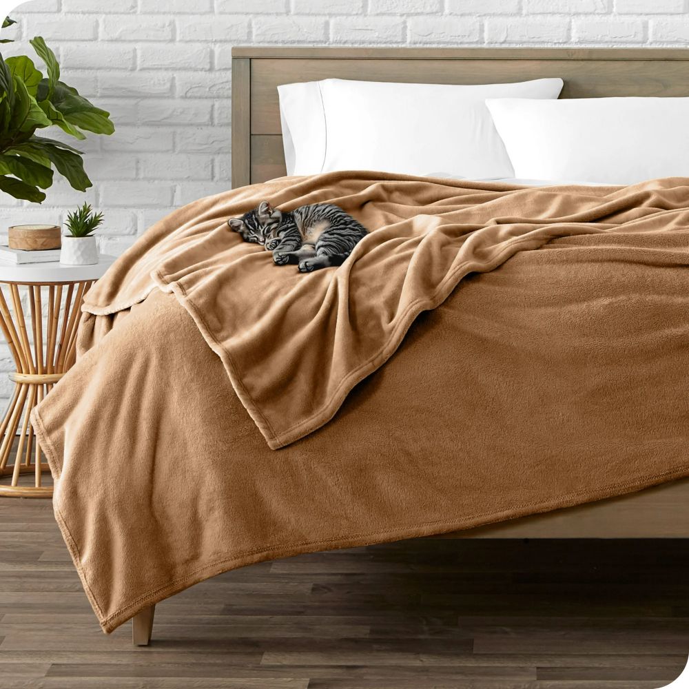 Κουβέρτα Coral Fleece Μπεζ Υπέρδιπλη 220x240cm PB-14