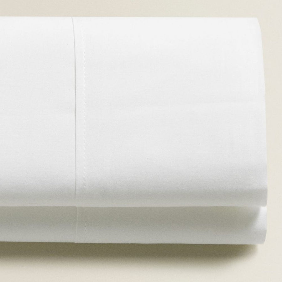 Σεντόνι Λευκό Υπέρδιπλο 220x250cm 100% βαμβάκι 017hotel — 1